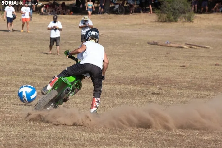Motoball en el Motorbeach 2022 en Vinuesa