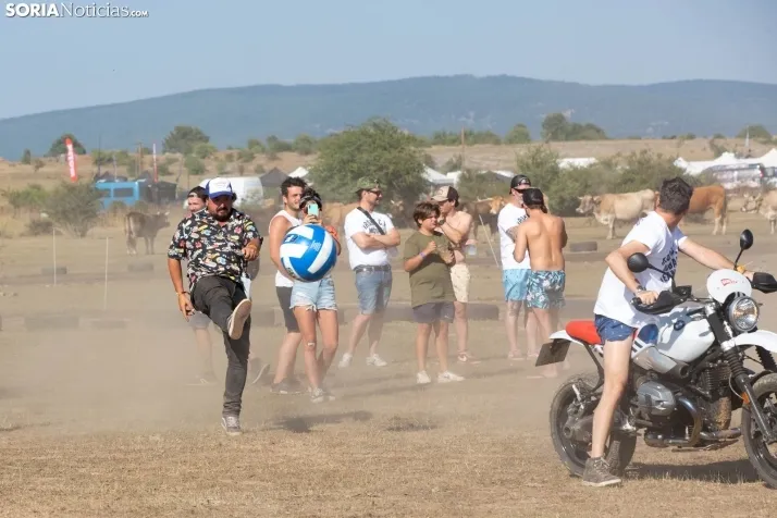 Motoball en el Motorbeach 2022 en Vinuesa