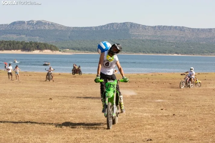 Motoball en el Motorbeach 2022 en Vinuesa