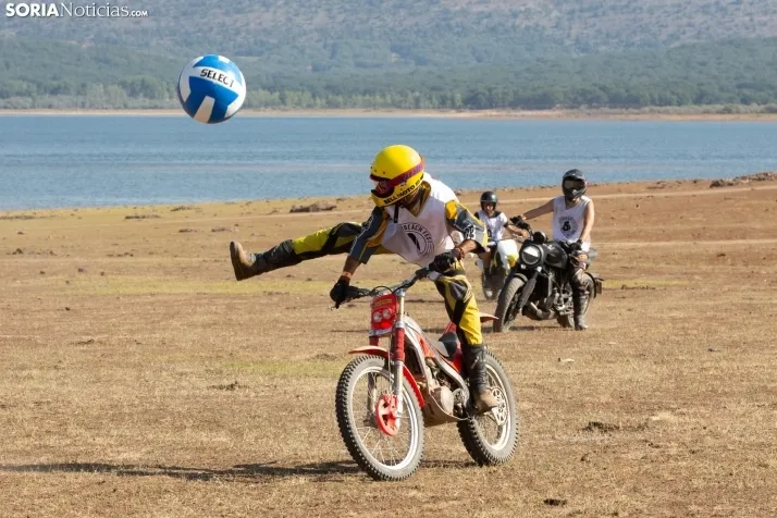 Motoball en el Motorbeach 2022 en Vinuesa