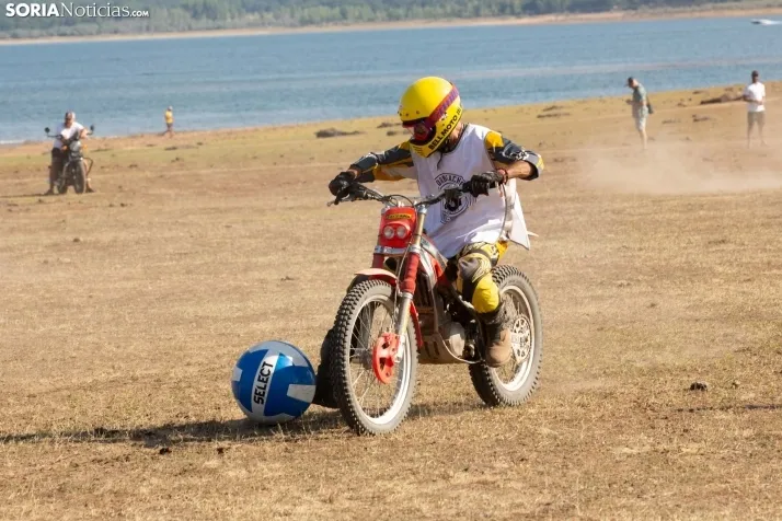 Motoball en el Motorbeach 2022 en Vinuesa