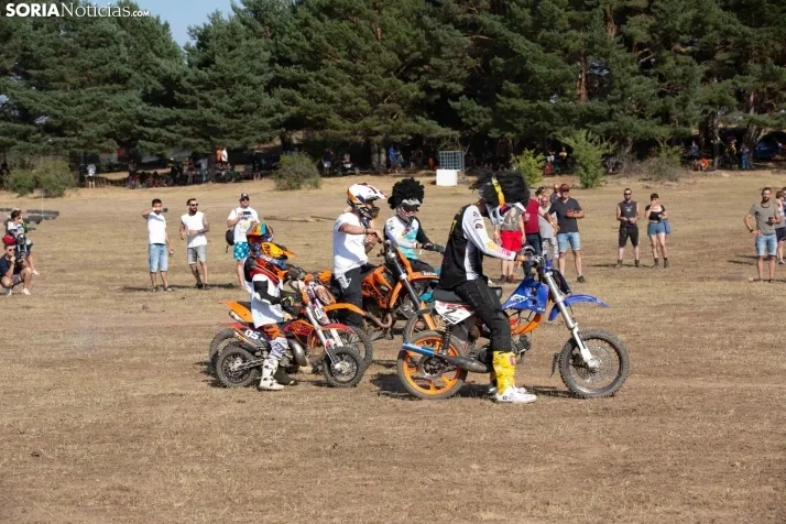 Motoball en el Motorbeach 2022 en Vinuesa