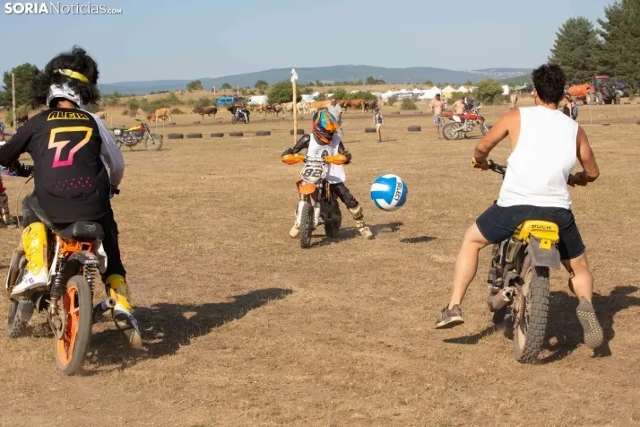 Motoball en el Motorbeach 2022 en Vinuesa