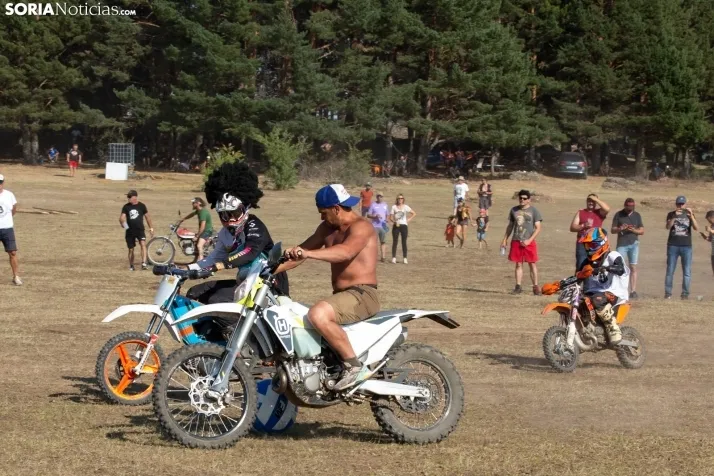 Motoball en el Motorbeach 2022 en Vinuesa