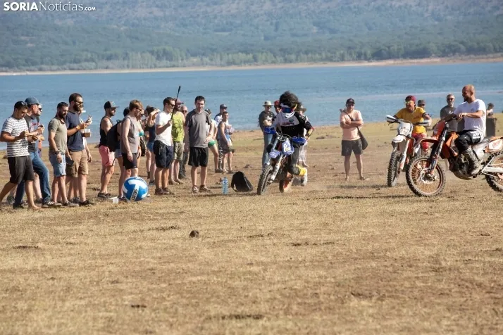 Motoball en el Motorbeach 2022 en Vinuesa
