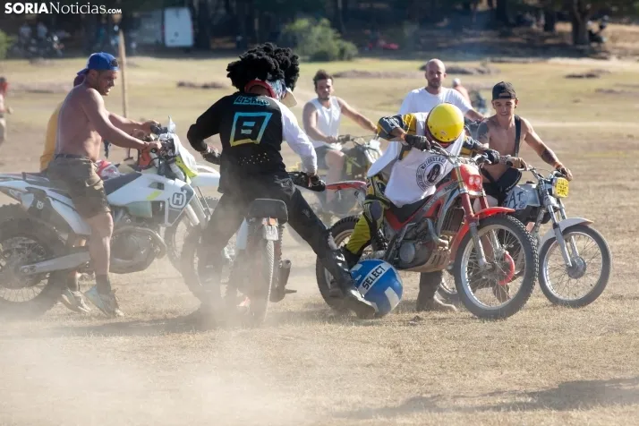Motoball en el Motorbeach 2022 en Vinuesa