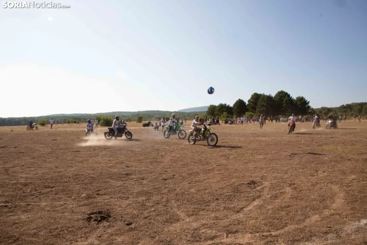 Motoball en el Motorbeach 2022 en Vinuesa