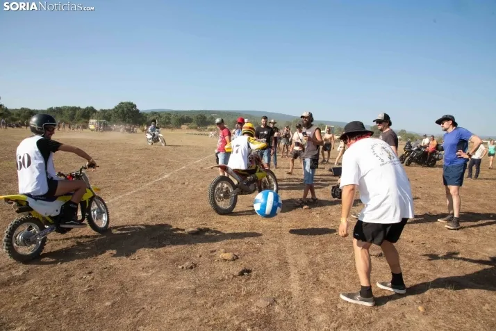 Motoball en el Motorbeach 2022 en Vinuesa