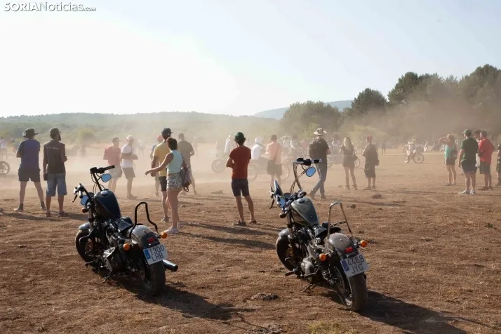 Motoball en el Motorbeach 2022 en Vinuesa