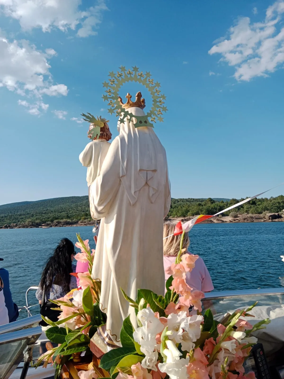 Romería náutica de la Virgen del Carmen. /VH