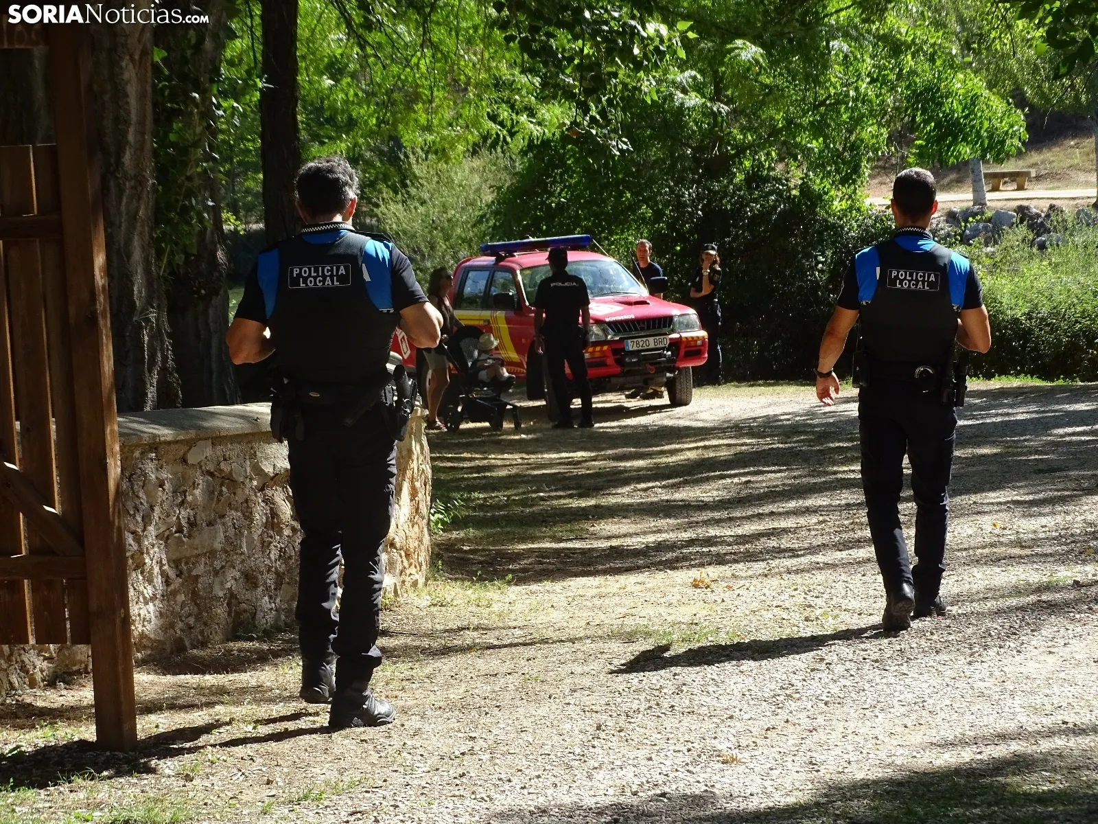 Una imagen del operativo de búsqueda en el Duero. /SN