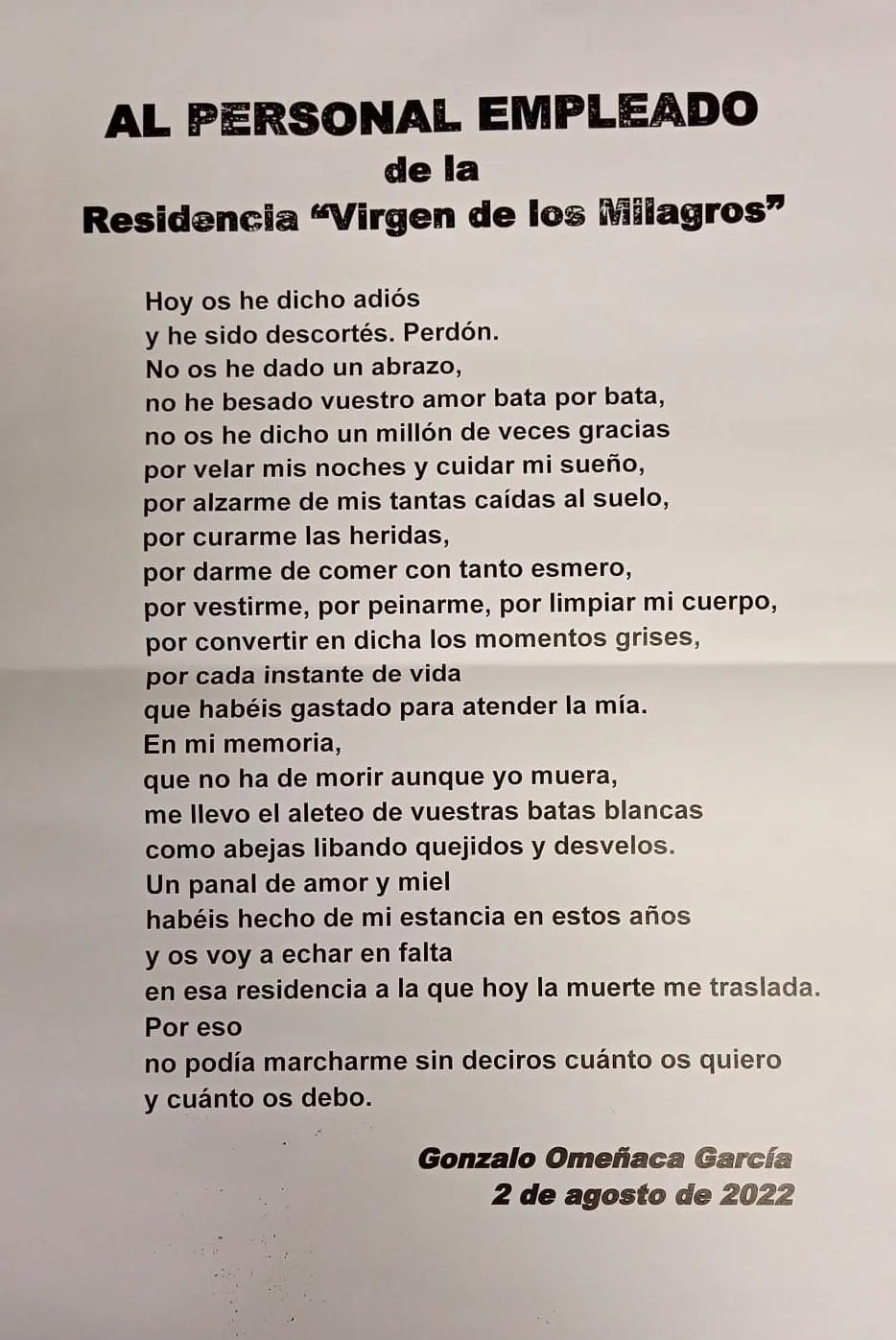 Foto 2 - Adi&oacute;s, Gonzalo