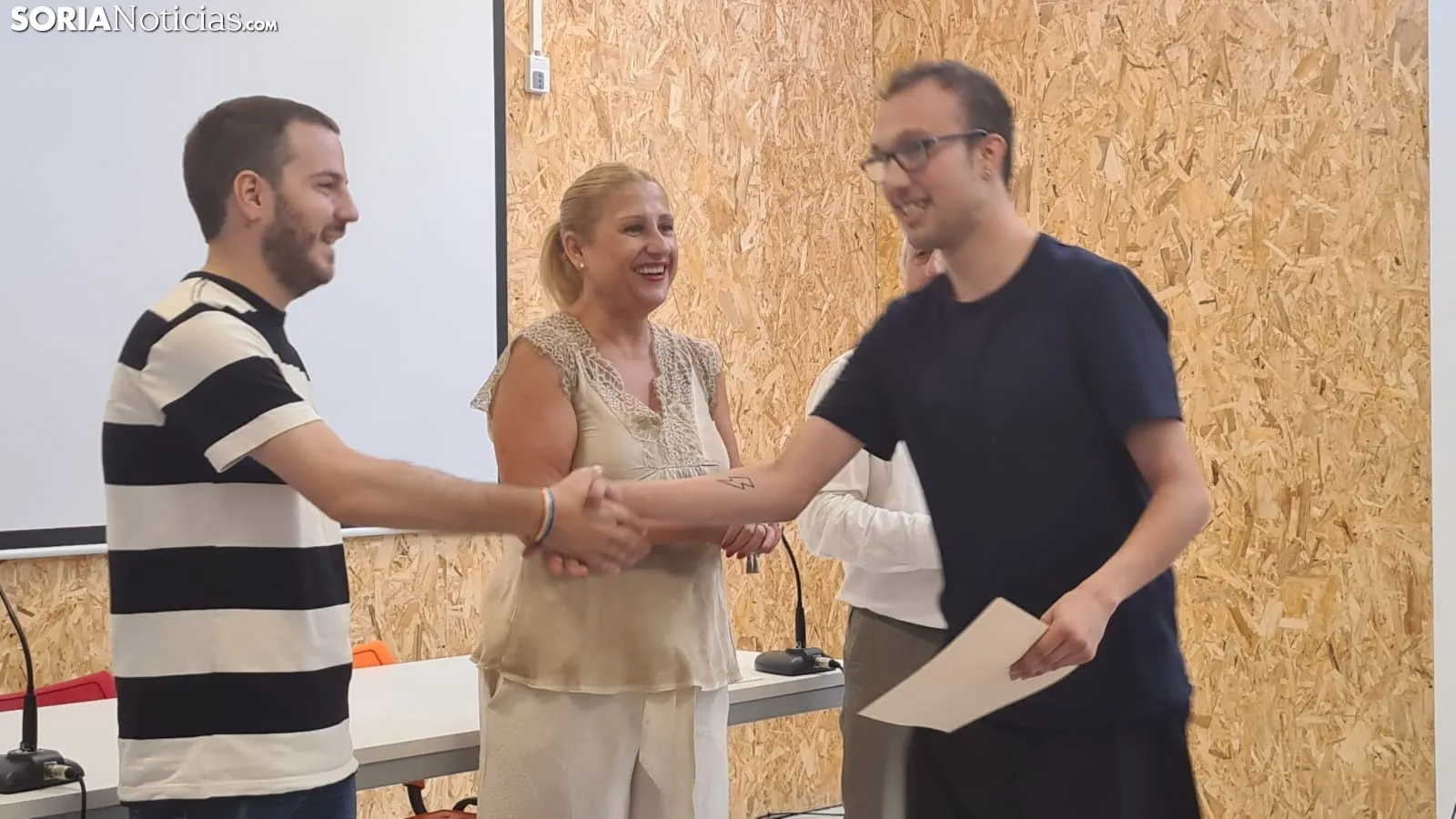 Entrega de diplomas AFE 'Duero XIV'. /SN