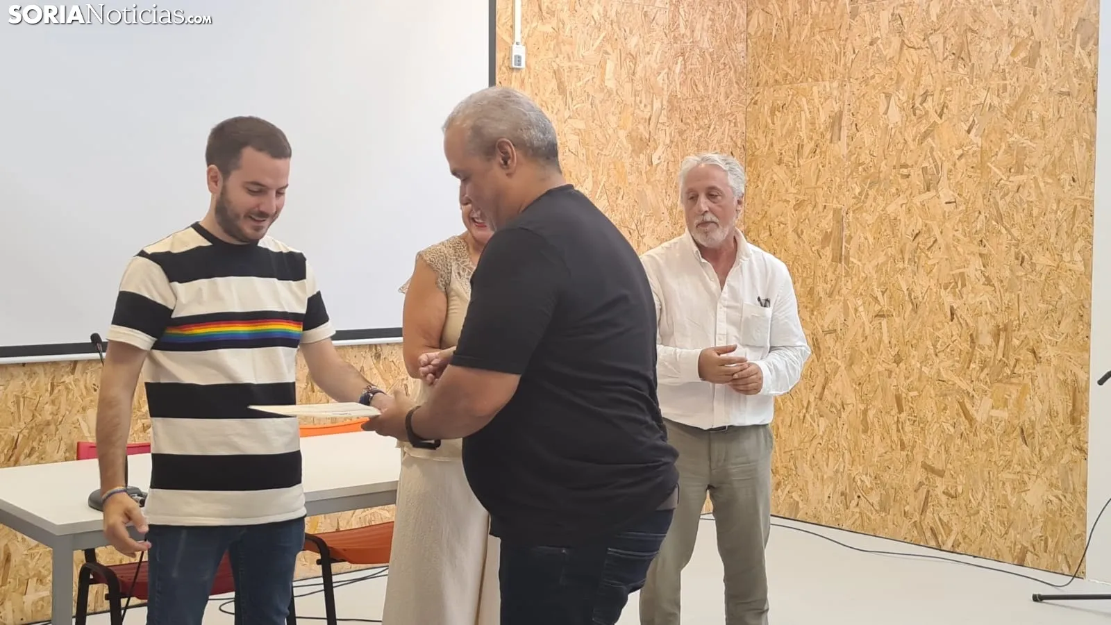Entrega de diplomas AFE 'Duero XIV'. /SN