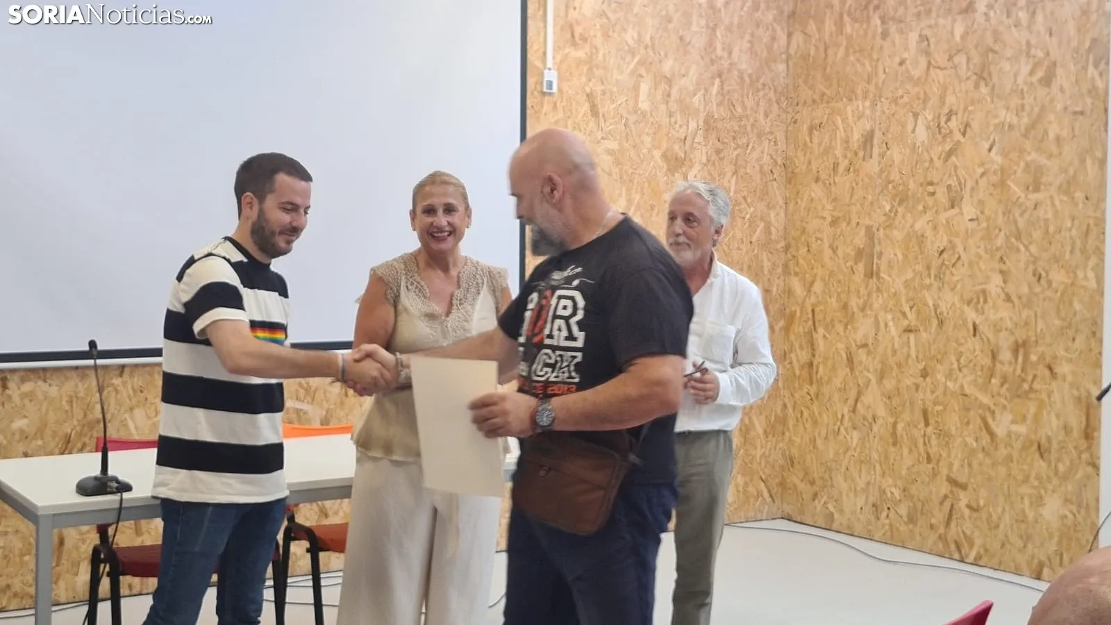 Entrega de diplomas AFE 'Duero XIV'. /SN