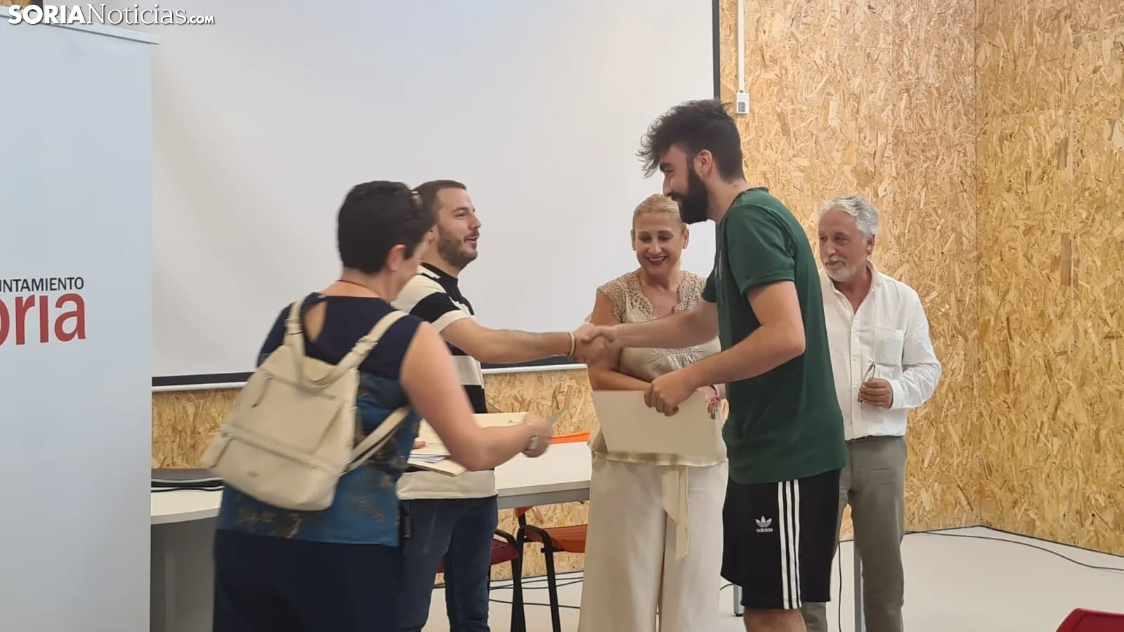 Entrega de diplomas AFE 'Duero XIV'. /SN