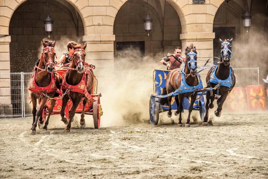 Foto 2 - Soria re&uacute;ne a lo mejor en recreaci&oacute;n hist&oacute;rica para revivir la batalla m&aacute;s humillante para Roma