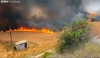 Un fuego forestal originado en la provincia. /SN