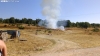 Foto 1 - Pequeño incendio en la escombrera de Villaverde del Monte