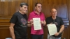 Foto 1 - La Diputación firma su primer convenio con la Asociación de Esclerosis Múltiple de Soria