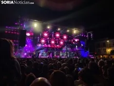 Una imagen del ambiente en la madrugada de este viernes. /María Ferrer