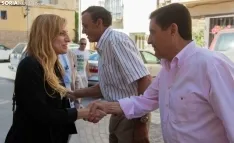 Una imagen de la inauguración de la muestra. /Julián García