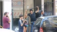 Foto 12 - Los actores de &lsquo;El Pueblo&rsquo; revolucionan el centro de Soria