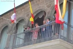 Una imagen de la pedida del toro este San Roque en Ágreda. /SN
