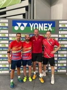 Foto 5 - Victorias sorianas en el Europeo de Eslovenia de b&aacute;dminton