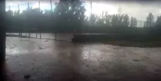 Foto 4 - Riada en Almazul, que registra m&aacute;s de 44 litros por metro cuadrado en las precipitaciones de este jueves