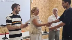 Entrega de diplomas AFE 'Duero XIV'. /SN