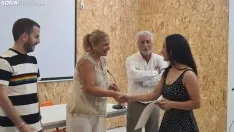 Entrega de diplomas AFE 'Duero XIV'. /SN