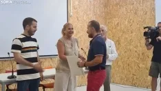 Entrega de diplomas AFE 'Duero XIV'. /SN