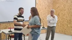 Entrega de diplomas AFE 'Duero XIV'. /SN