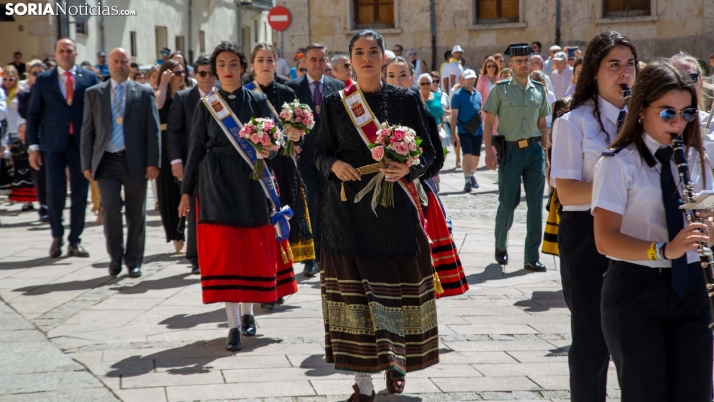 En imágenes: El Burgo de Osma rinde honores a la Virgen