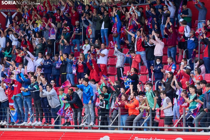 La Grada de Animación del Numancia se estrenará este domingo