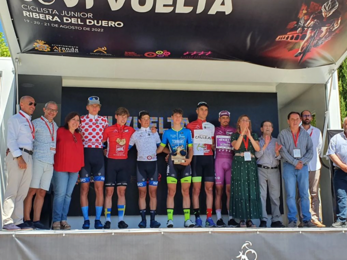 La segunda etapa de la Vuelta Ciclista Junior a la Ribera del Duero ya tiene vencedor