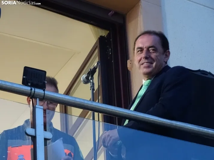 Una imagen del inicio festivo en Golmayo.