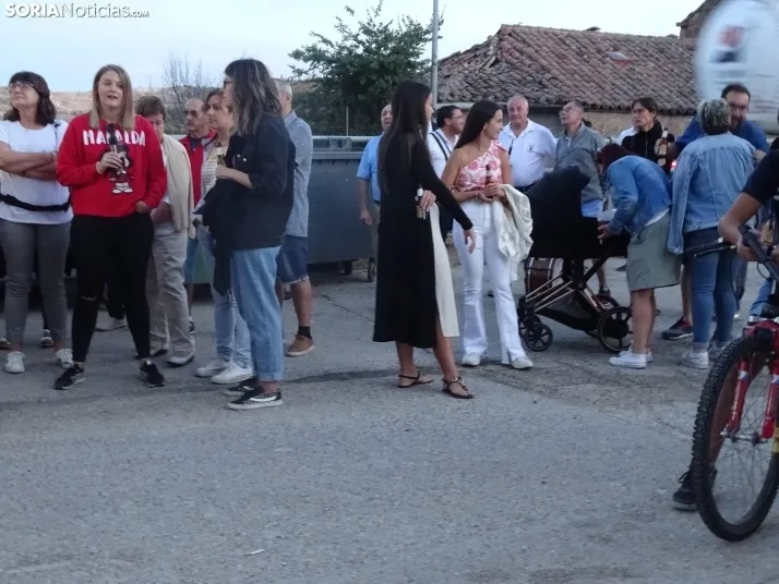 Una imagen del inicio festivo en Golmayo.