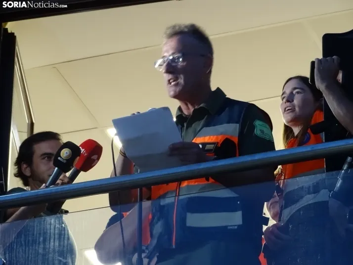 Una imagen del inicio festivo en Golmayo.