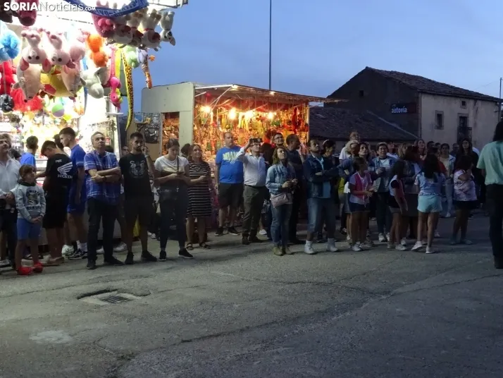Una imagen del inicio festivo en Golmayo.