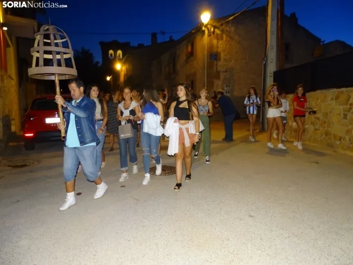 Una imagen del inicio festivo en Golmayo.