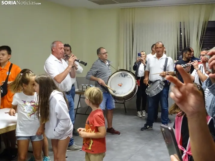 Una imagen del inicio festivo en Golmayo.
