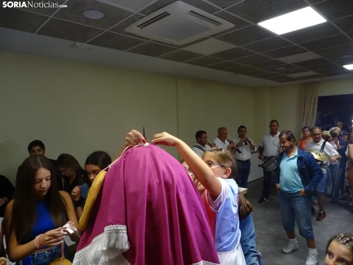 Una imagen del inicio festivo en Golmayo.