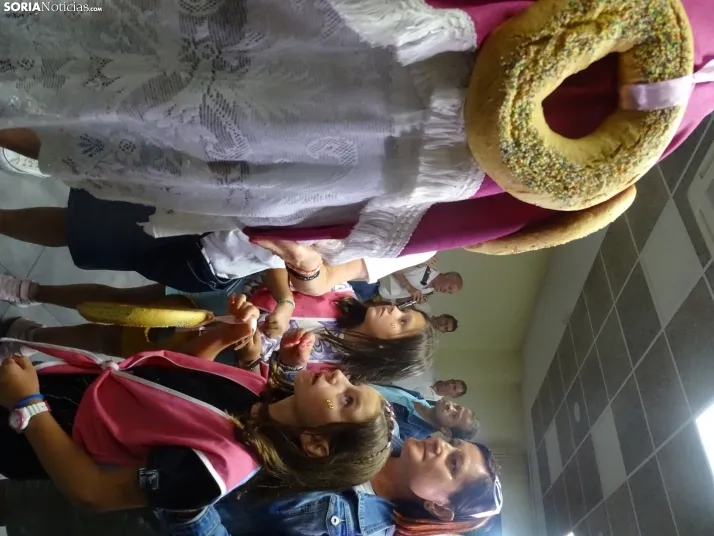 Una imagen del inicio festivo en Golmayo.