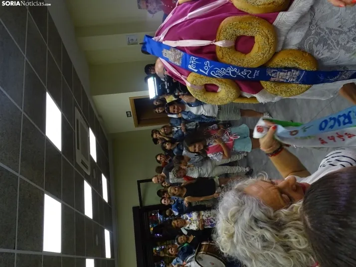 Una imagen del inicio festivo en Golmayo.