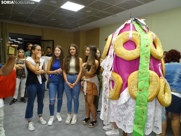 Una imagen del inicio festivo en Golmayo.