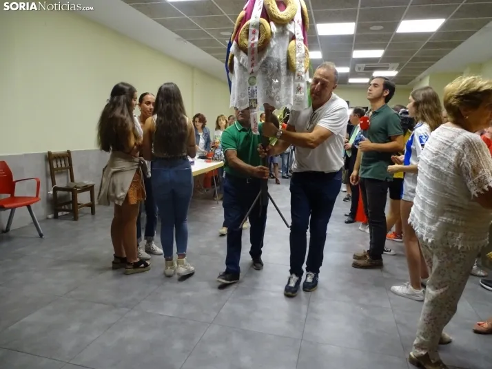 Una imagen del inicio festivo en Golmayo.