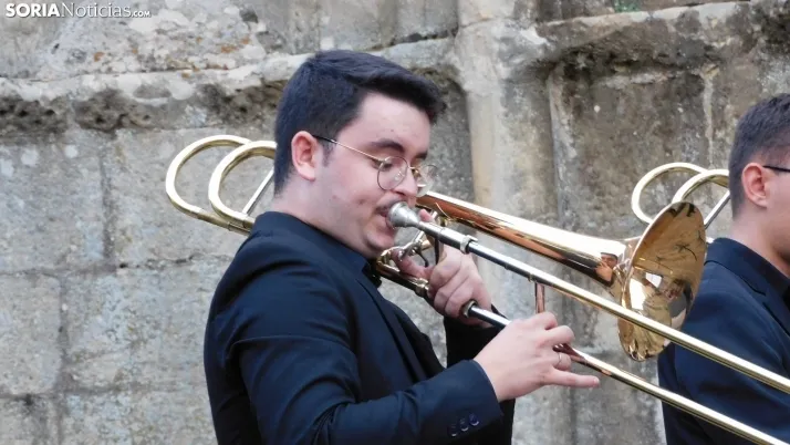 Fotos: 'Soria Cl&aacute;sica' llega a las Ruinas de San Nicol&aacute;s con 'DualBones Quartet'
