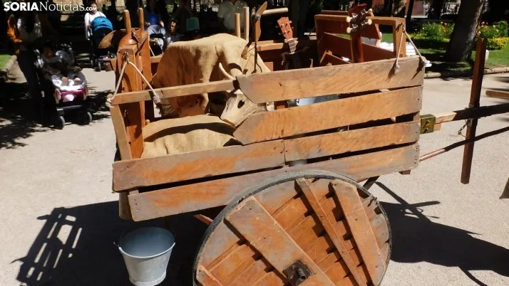 Una imagen del teatro infantil este viernes en la Alameda de Cervantes. /SN